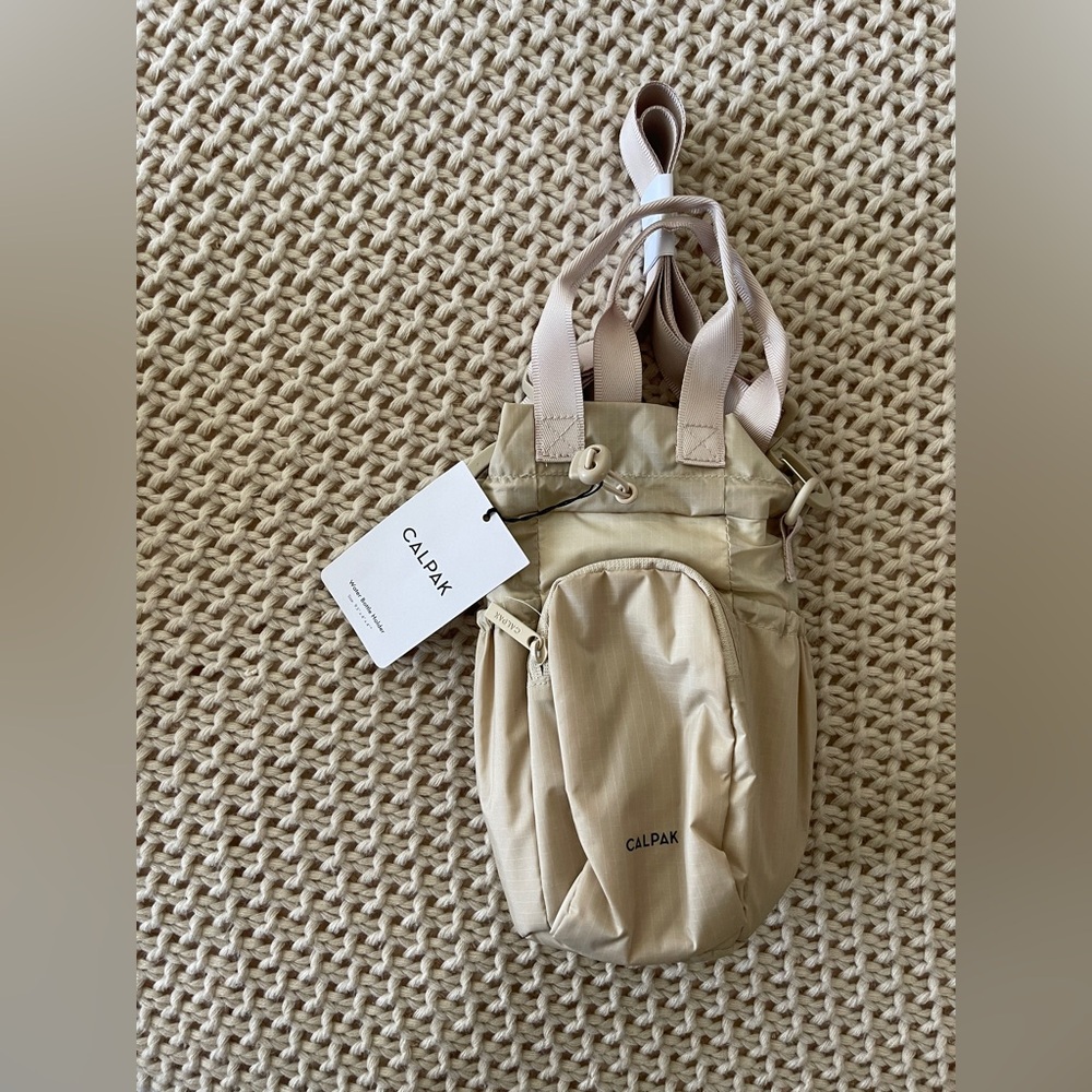 CALPAK Water Bottle Holder In Oatmeal